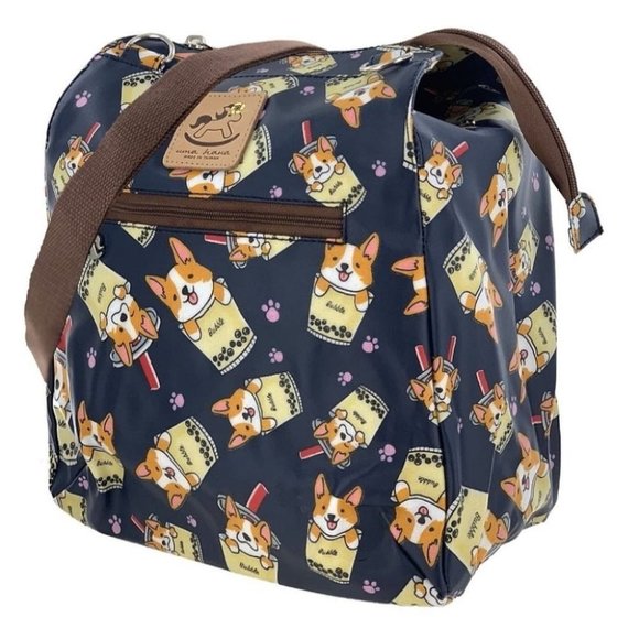 Uma Hana Handbags - Waterproof Corgi Shoulder Crossbody Backpack Bag